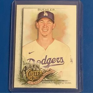 Walker Buehler #27 2022 Topps Allen & Ginter Baseball Trading Card